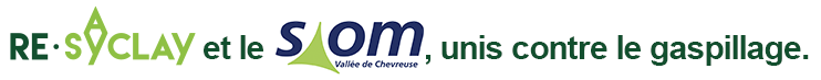 Re-Saclay et le SIOM, unis contre le gaspillage.